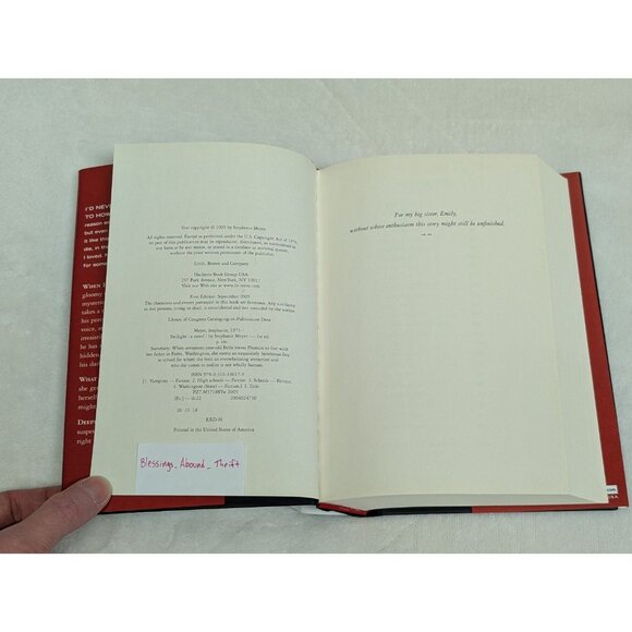 Autographed 3-Book Set by Stephenie Meyer – Twilight, New Moon, Eclipse Signed - Picture 5 of 8